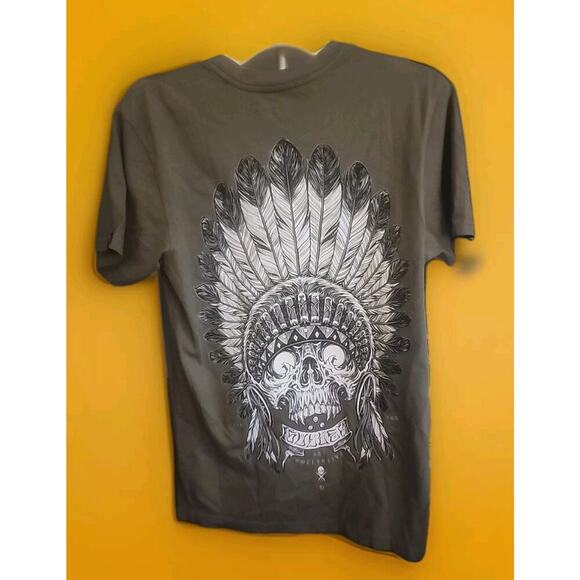 Sullen Art Collective Indigenous New Short Sleeve Men`s T-shirt Small A123 Nice - Picture 2 of 5